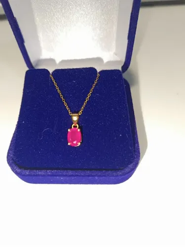 Corrente de prata banhada a ouro
