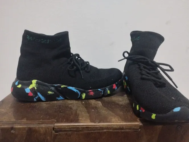 Tenis meia fashion