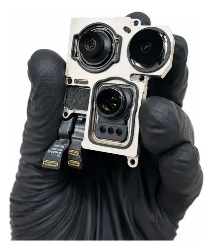 Câmera traseira original retirada para o iPhone 15 Pro Max