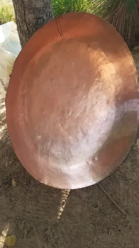 Tacho de cobre puro 50 anos cada tacho