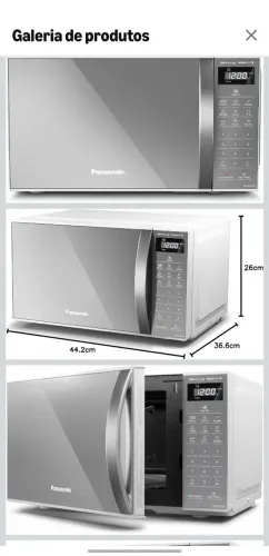 Micro-ondas Panasonic 21L