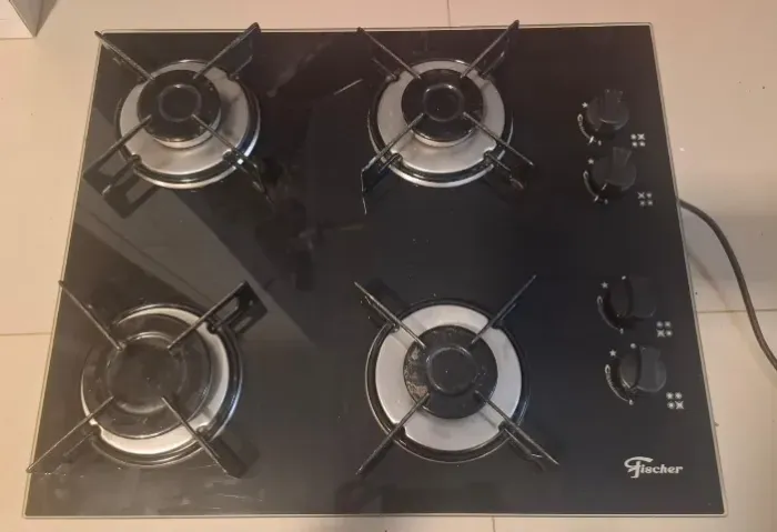 Fogão Cooktop Fischer 4 bocas