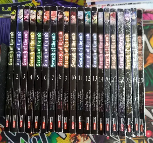 Mangá seraph of the end 20 volumes