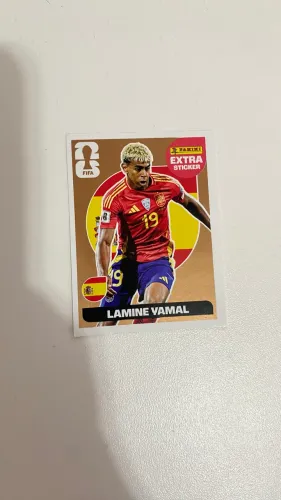 Figurinha Lamine Yamal (Ouro)