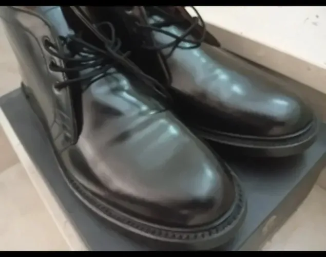 Bota Masculina Italiana Lavorazione Artigiana Toda Couro 44