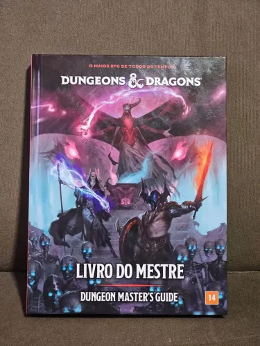 Livro do Mestre DND Dungeons & Dragons 2024 (Novo PTBR) RPG