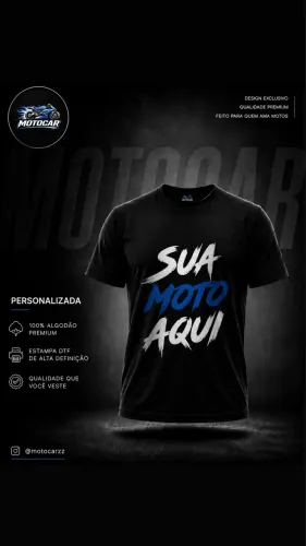 CAMISETA PERSONALIZADA MOTOCAR