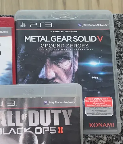 Jogo Metal Gear Solid V Ground Zeroes Play3 