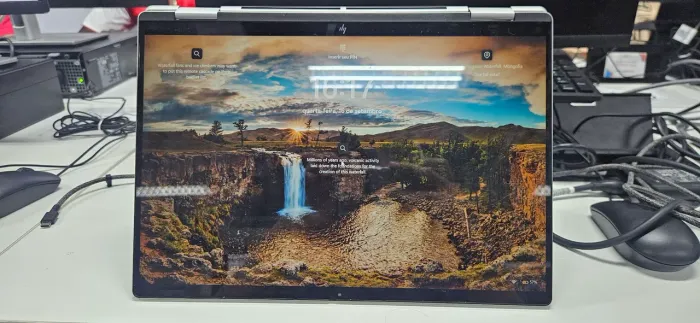 Notebook gamer 2 in 1 com modo tablet ryzen 8640hs hp envy x360 16gb ram