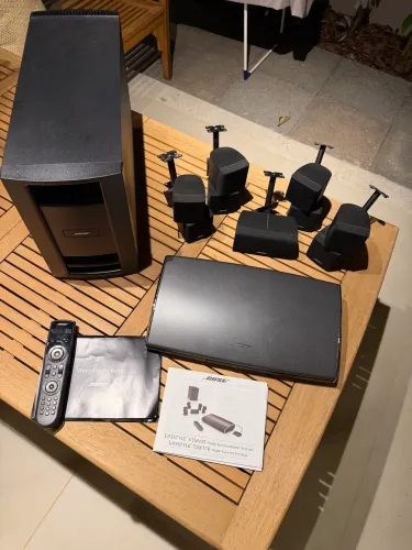 Home Theater Bose Lifestyle V25 5.1 Completo + Subwoofer