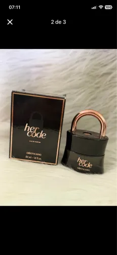 Vendes perfume Boticário her code 