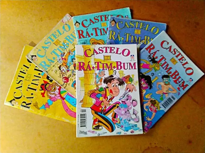 Coleção Castelo Rá-tim-bum Gibi Quadrinhos 6 Vol Ed Ação Tv Cultura Particular Raridade Ót