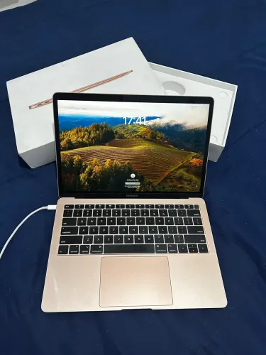 MacBook Air Retina Rose Gold + Caixa | Touch ID | Impecável na tela