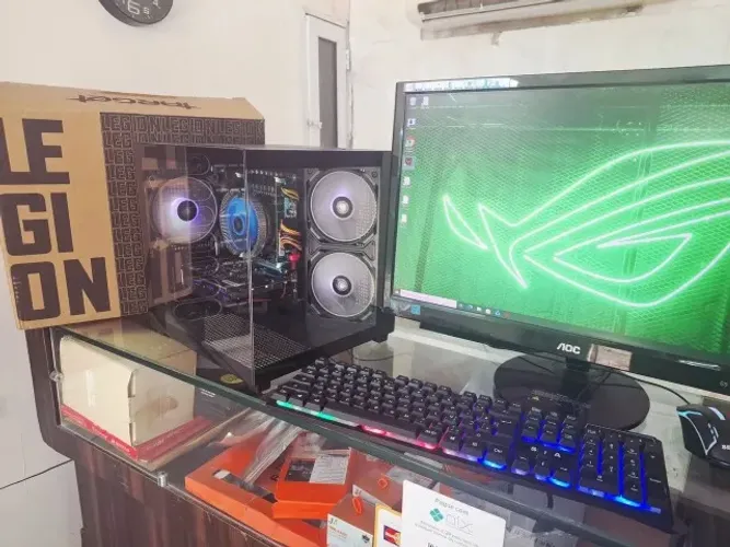 PC GAMER 12Gb RAM PLACA DE VÍDEO COMPLETO NA CAIXA- PRONTO PRA JOGAR!