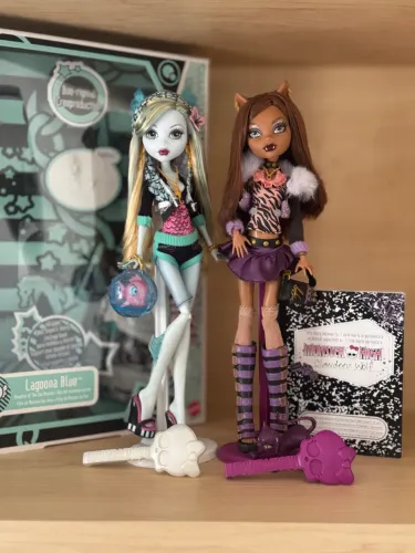 LAGOONA E CLAWDEEN MONSTER HIGH