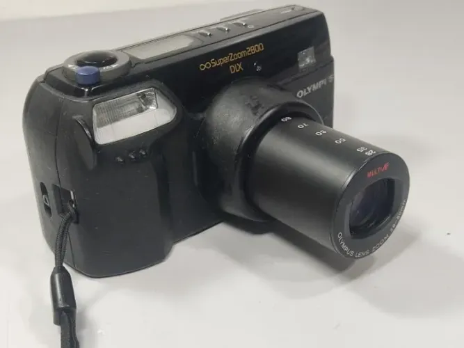 Câmera Analógica Olympus Super Zoom 2800 Dlx Funciona 3b8 (Usado)
