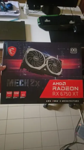 MSI Radeon RX 6750 XT MECH 2X 12G OC.
