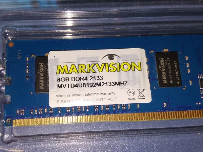 Memória RAM DDR4  8 GB 2133 MHz