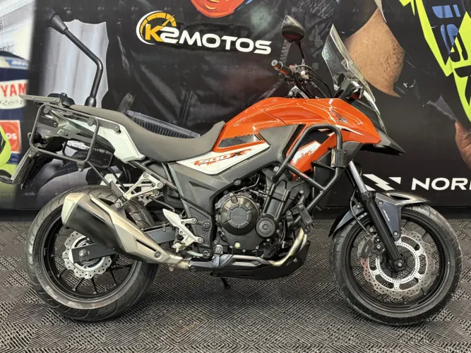 Honda CB 500X ABS 2019/19 Laranja * C/ Acessórios