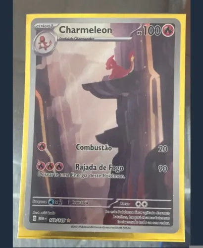 Carta Pokemon Charmeleon de 151