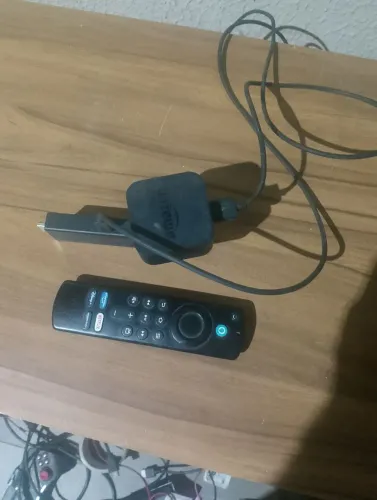 Fire stick 4k funcionando perfeitamente