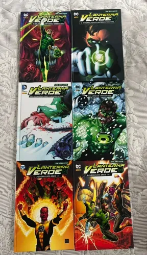HQs Lanterna Verde DC Deluxe Geoff Johns