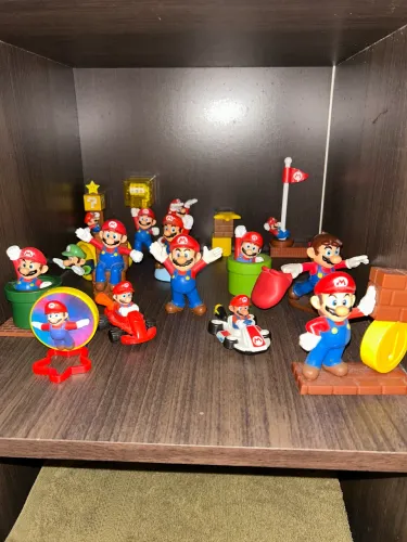Coleção 14 Brinquedos Mario McDonalds