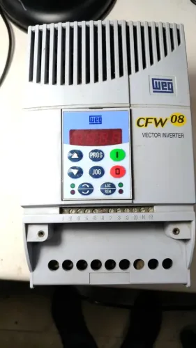 Inversor De Frequência Weg 5cv 220v Trifásico CFW08 CFW080160t2024PSZ