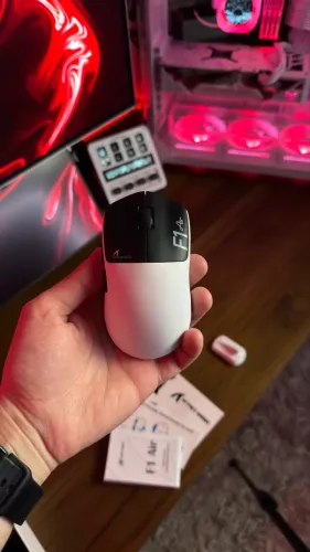 ATTACK SHARK F1 AIR 39g - Mouse Gamer Wireless 8K