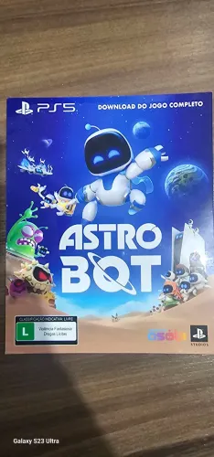 Astro bot PS5 mídia digital