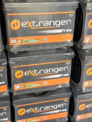Bateria 60Ah Extranger Nova Menor Valor de Anápolis 