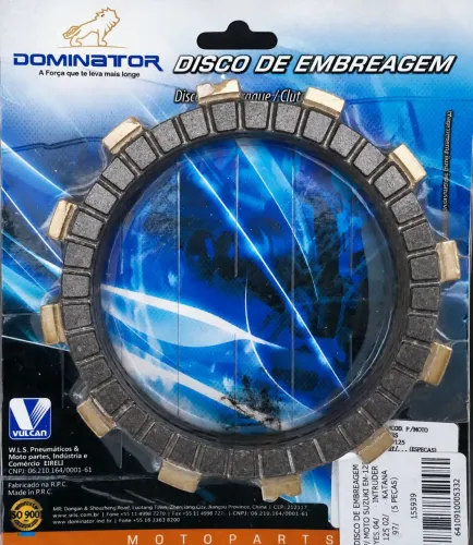 Disco de embreagem Suzuki yes ou intruder