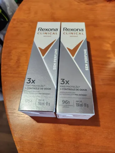 Rexona clinical sem perfume