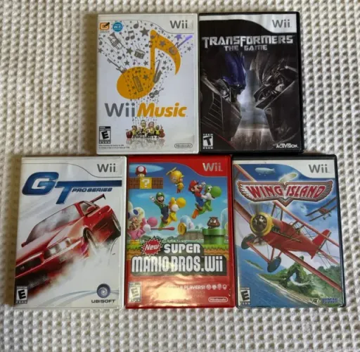 Jogos Nintendo Wii Originais