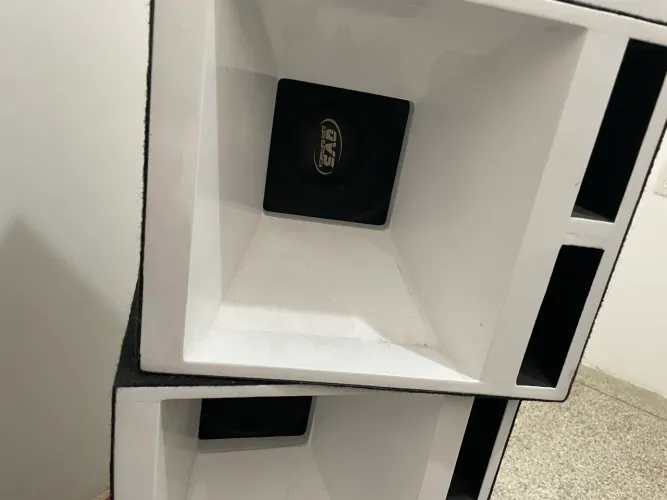 Vendo médio de 8 polegadas Qvs já com caixote 