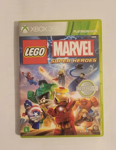 Jogo lego marvel super heroes - xbox 360