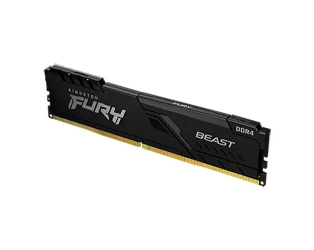 Memória Ram ddr4 24gb (3x8gb) 3200mhz Kingston Best Fury preta CL16