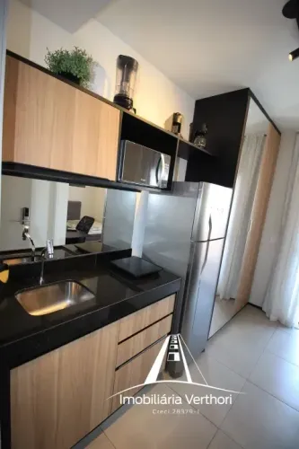 LINDO STUDIO COM VARANDA PARA ALUGAR NO CONDOMÍNIO VN HUMBERTO I