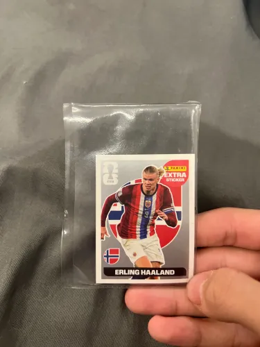 Vendo Figurinha Extra Copa do Mundo 2026 ERLING HAALAND (prata)