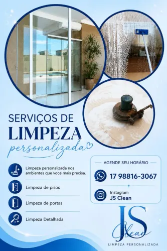 JS Clean limpeza personalizada