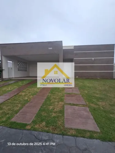 Casa em Condomínio para Locação em Limeira, Residencial San Martino, 3 dormitórios, 1 suít