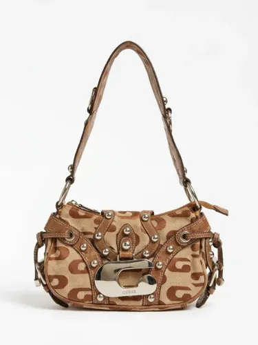 Bolsa Guess monograma Y2K