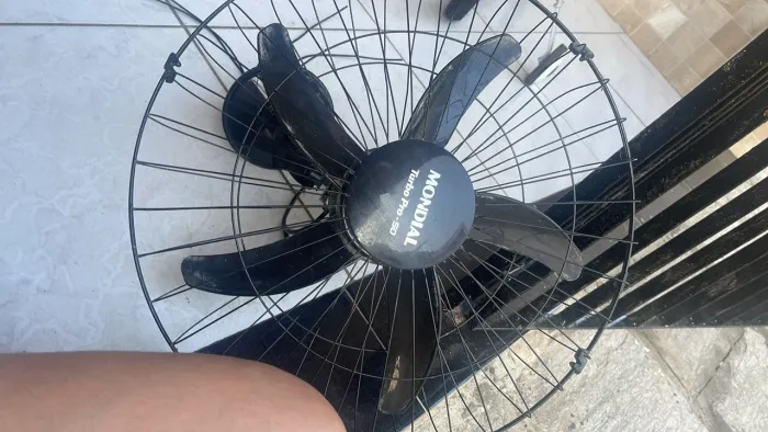 Ventilador de parede mondial turbo