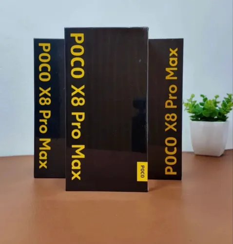 POCO X8 PRO MAX 512GB|12RAM | LACRADO | 1 ANO DE GARANTIA 