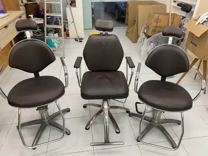 Cadeira hidráulica reclinável