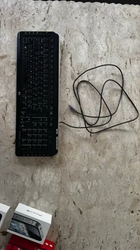 Teclado HP Multimídia com Fio PS/2 | Usado, Funcional