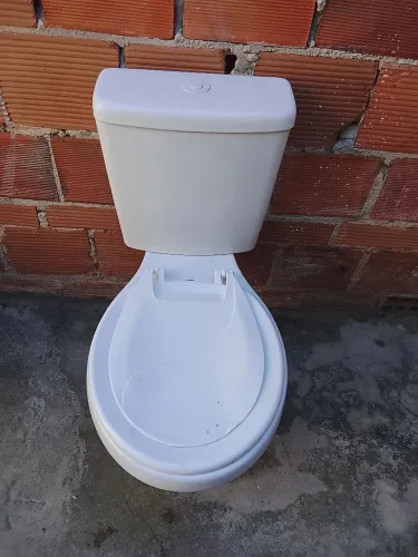 Vaso sanitário acoplado completo