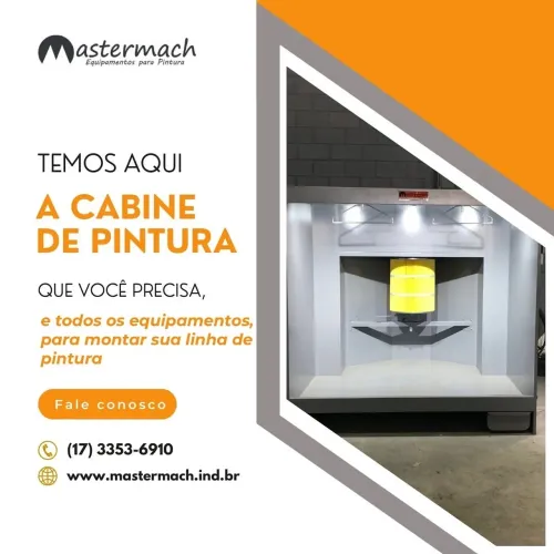 Cabine para pintura a pó