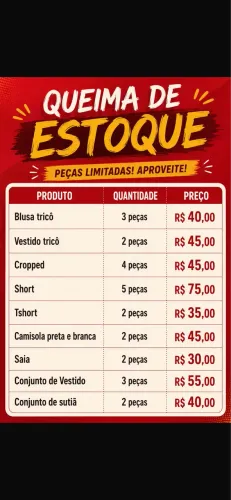 Roupas novas