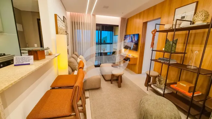 Edifício Perfetto - Apartamento 02 quartos e com suíte à venda no bairro Vila Mendonça, Ar